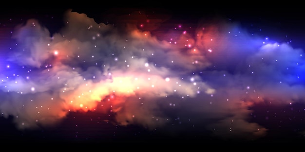 Realistische dunkle fantastische Textur des Weltraum-Galaxien-Hintergrunds