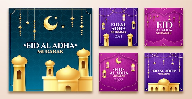 Realistische eid al-adha instagram posts