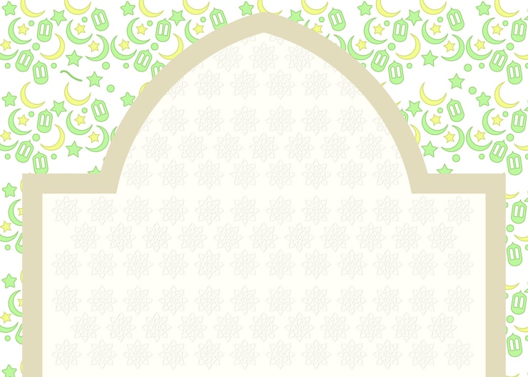 Vektor realistische islamische kultur ramadan kareem festival hintergrund arabisches muster