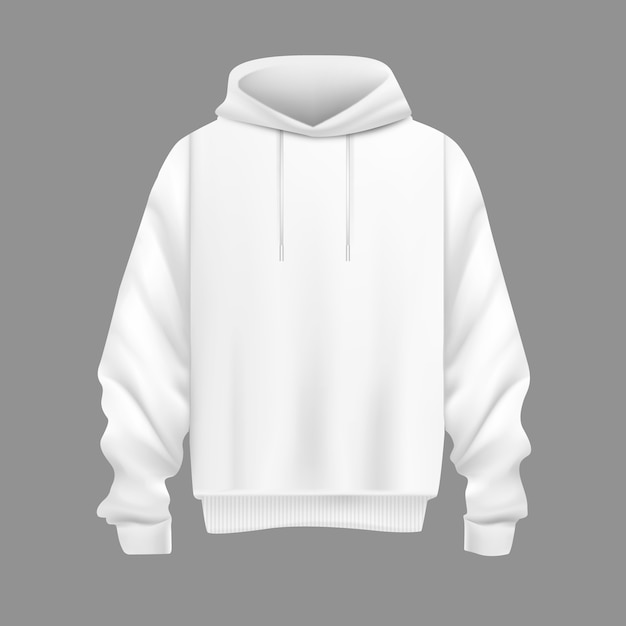Realistische Mock-up-Illustration der Kapuze