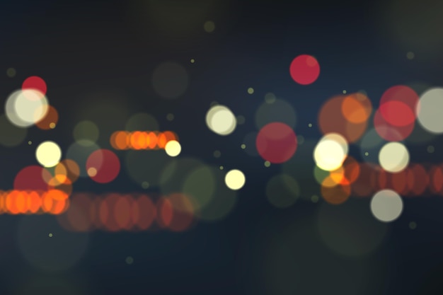 Realistischer Bokeh-Hintergrund