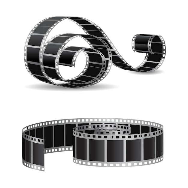 Realistischer Filmstreifen