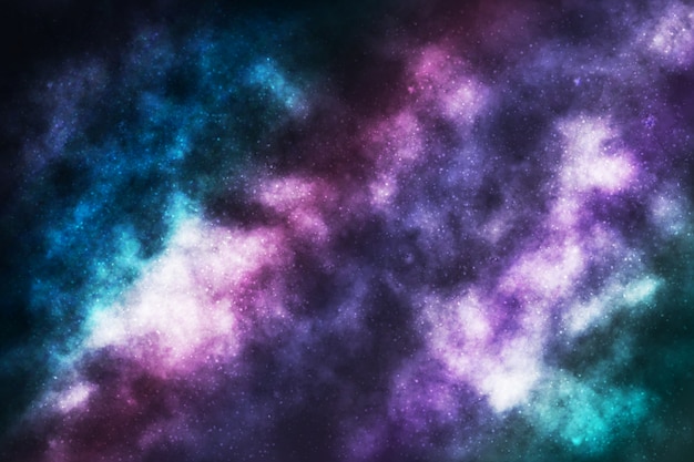realistischer kosmischer Galaxienhintergrund. Konzept von Raum, Nebel und Kosmos.