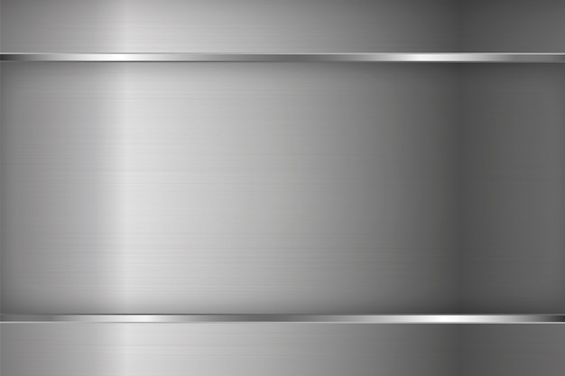 Realistischer Metall-Hintergrund