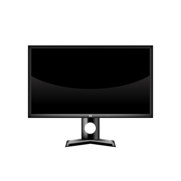 Realistischer Monitor 3d