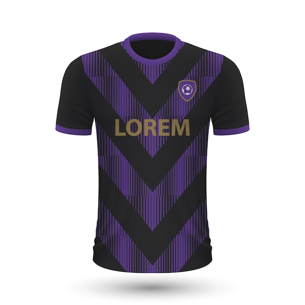 Realistisches fußballtrikot al ain