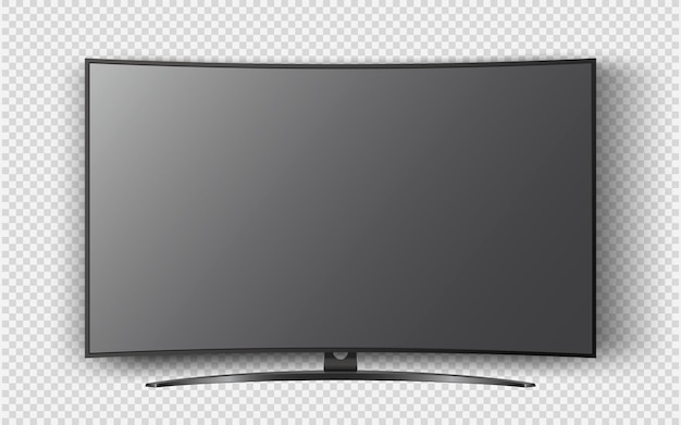 Realistisches Smart-TV-Bildschirmmodell