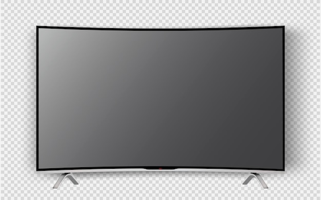 Realistisches Smart-TV-Bildschirmmodell