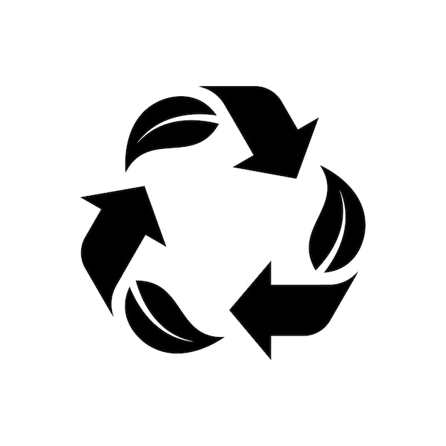 Vektor recycling-logo-vektorelement recycling-icon-vorlage