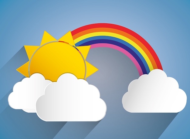 Regenbogen-icon-design