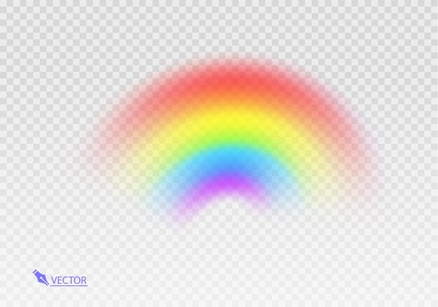 Regenbogen mit einem Regenbog auf dem Bildschirm