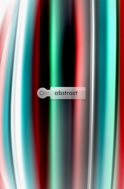 Vektor regenbogenfarben wellen vektor verschwommen abstrakter hintergrund vektor künstlerische illustration für präsentation app tapete banner oder poster