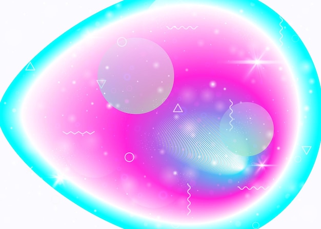 Regenbogenhintergrund mit lebendigen Farbverläufen Holografische dynamische f