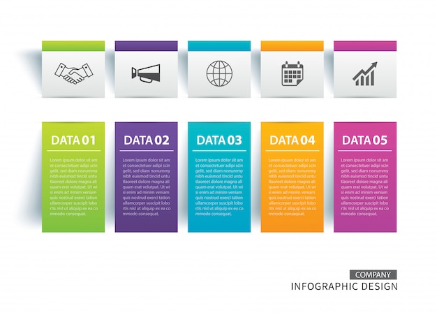 Registerkarte infografiken