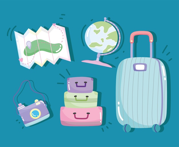 Reise-Urlaubsset
