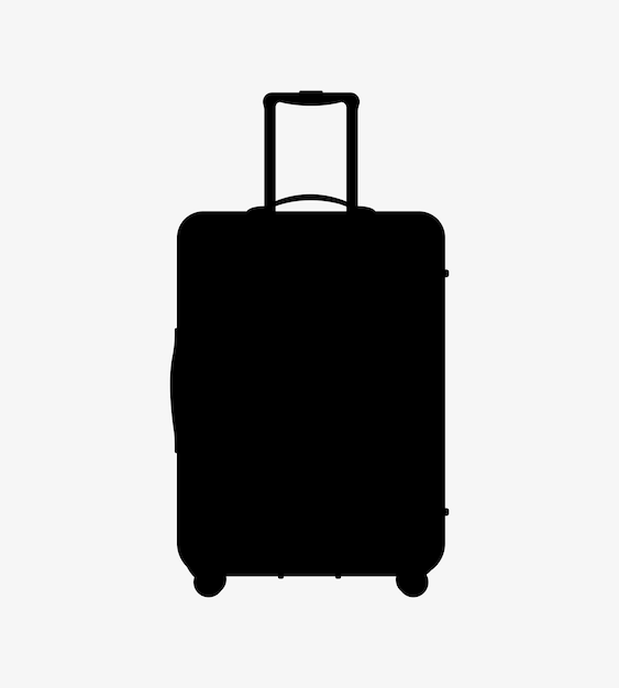 Reisegepäck koffer silhouette gepäck symbol