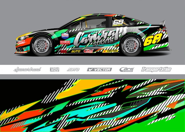 Rennwagen wrap designs