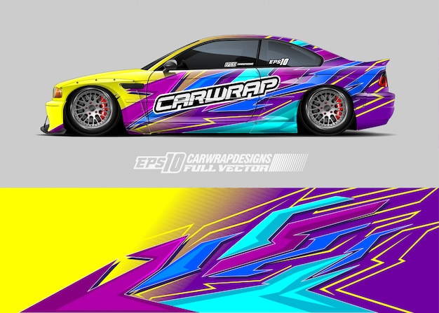 Rennwagen Wrap Designs