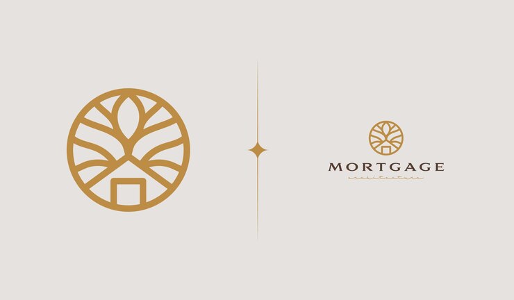 Residence Monoline Logo Vorlage Universelles kreatives Premium-Symbol Vektorillustration
