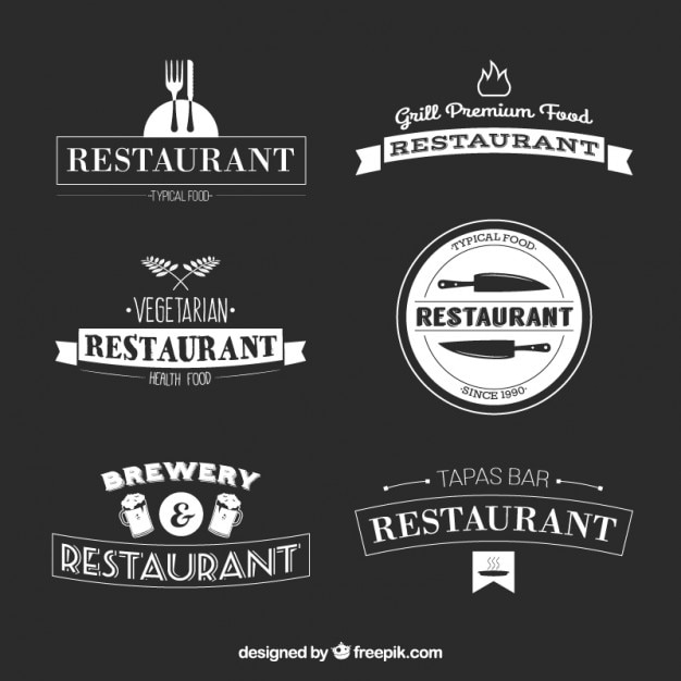 Restaurant Bar Logo Collection