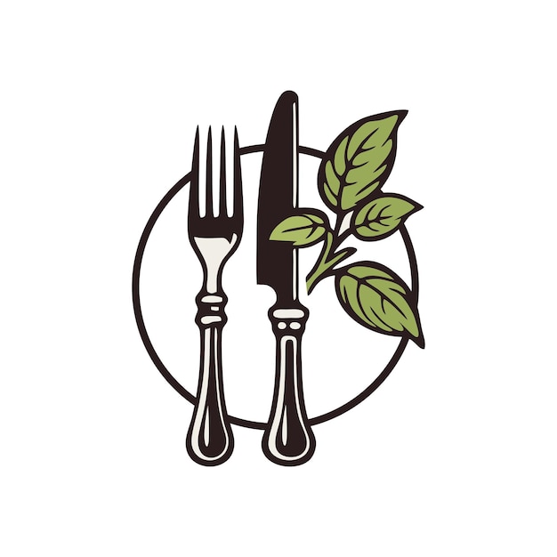 Vektor restaurant-logo