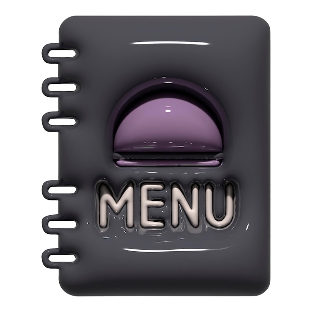 Restaurant-Menü-Buch Einfaches Symbol