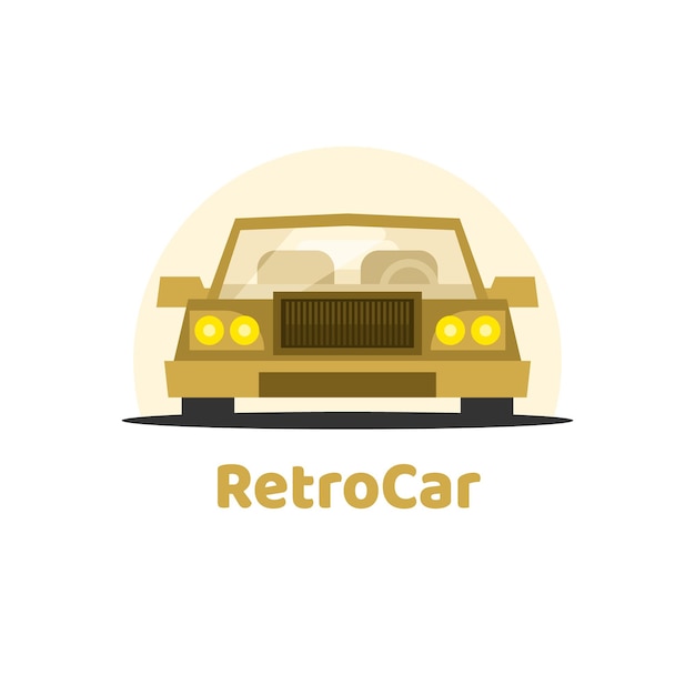 Retro-auto-logo-design