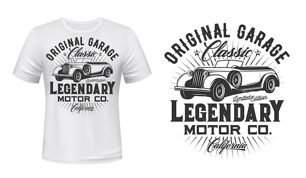 Retro-autos-service-garage-station-t-shirt-druck