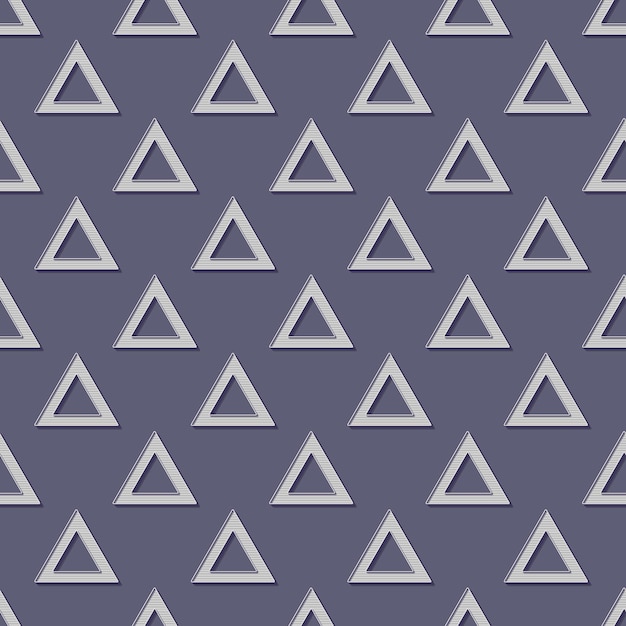 Retro-dreieck-muster, abstrakter geometrischer hintergrund im stil der 80er, 90er jahre. geometrische einfache illustration