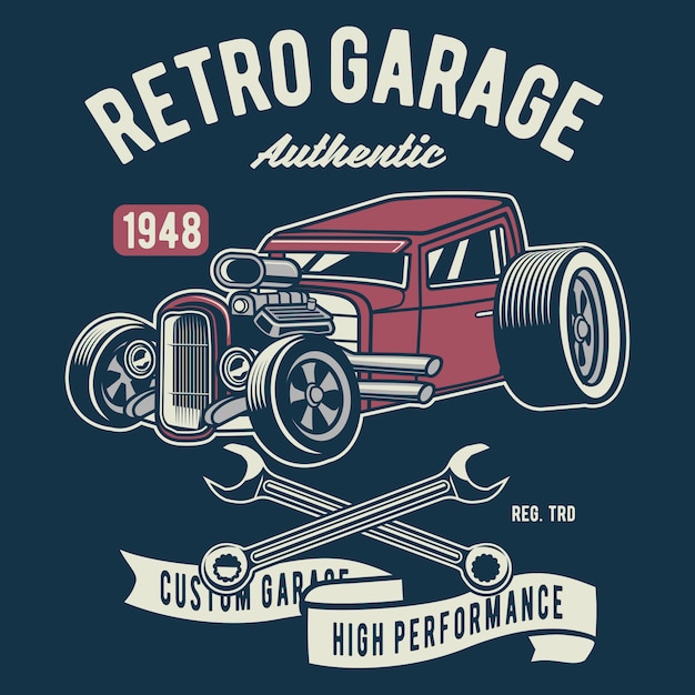 Retro garage