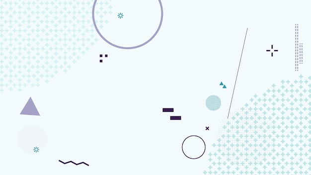 Retro-Hintergrund-Memphis-Design für kommerzielles Banner der Web-Vintage-Werbung