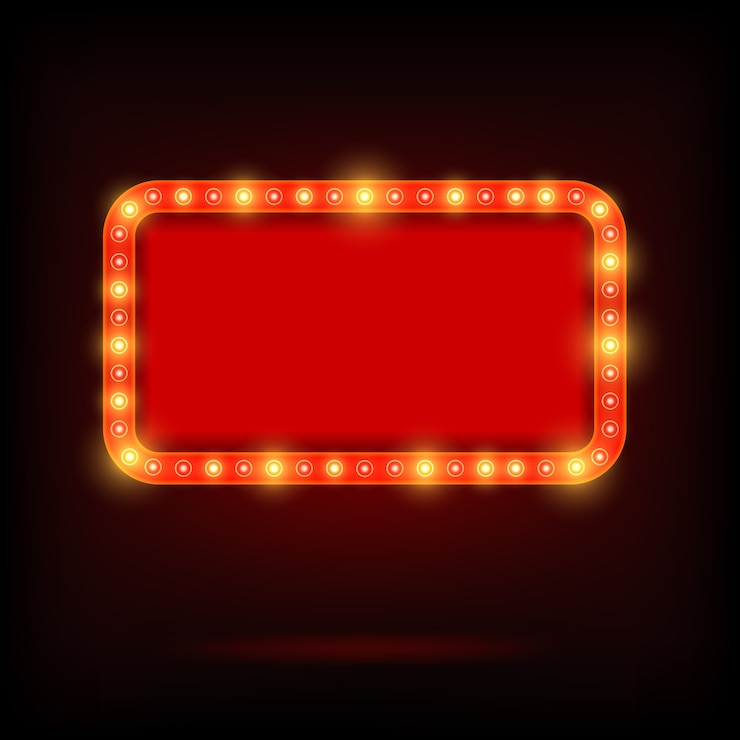 Retro-Lichtschild