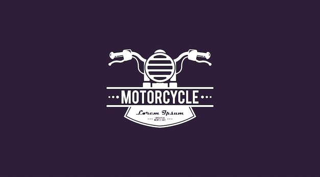 Retro-motorrad-logo-design-konzept-vorlagen-vektor