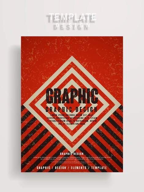 Retro-poster-template-design