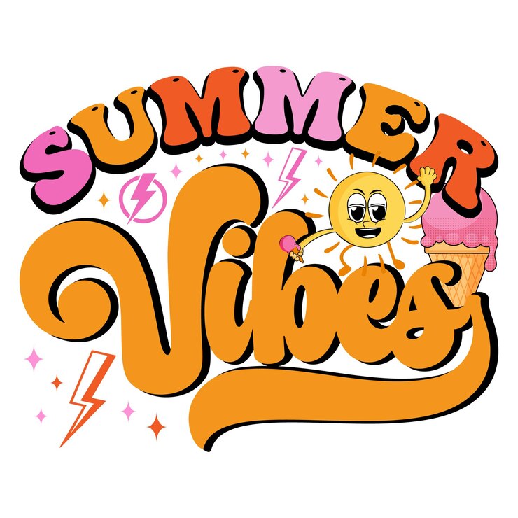 Vektor retro sommer svg bundle beach svg beach