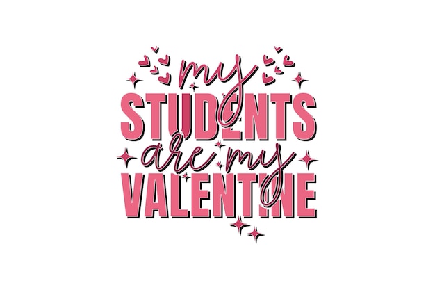 Retro-Valentines-T-Shirt-Design für den Valentinstag