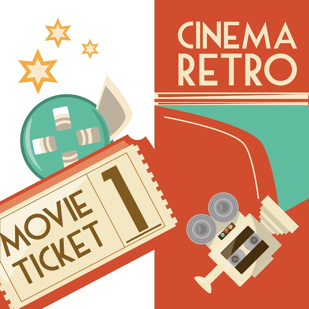 Retro videokamera kurzfilm