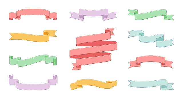 Ribbon_line_whitebackground