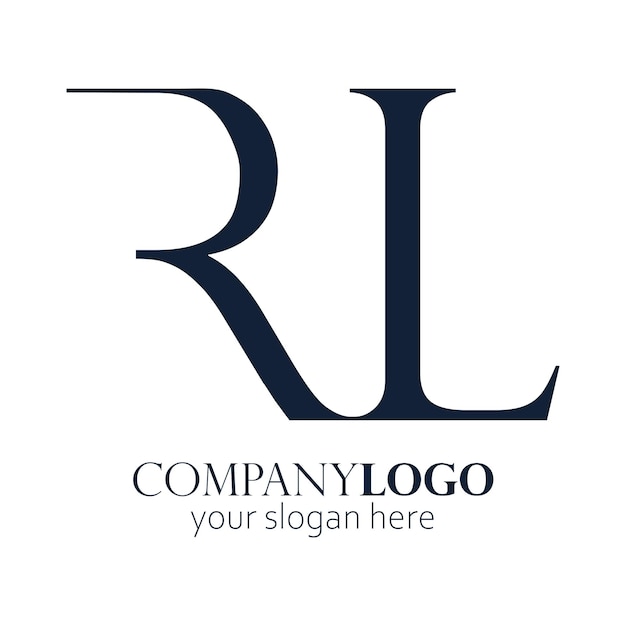 RL-Monogramm-Logo elegant