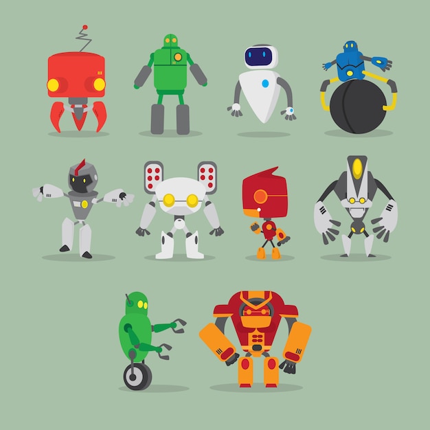 Roboter Charakter