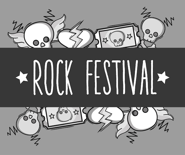 Vektor rock festival konzert musikveranstaltung