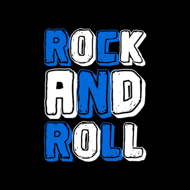 Rock'n'roll-typografie-zitate