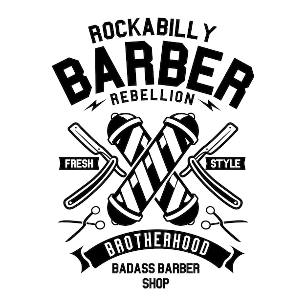 Rockabilly barbier