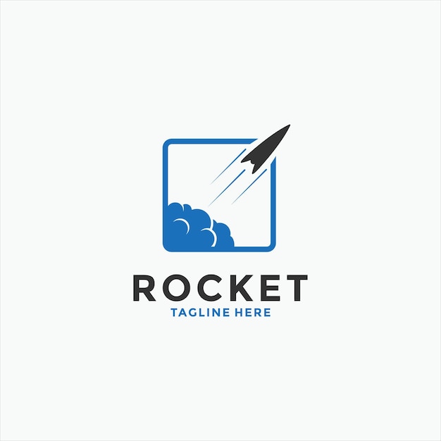 Rocket-logo-design-vorlage