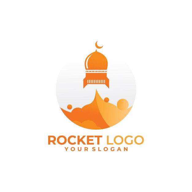 Rocket-logo-vektor-design-vorlage