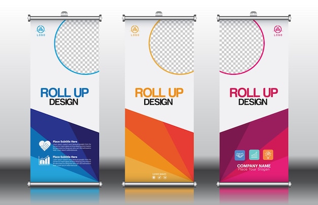 Roll-up-Banner-Broschüre-Flyer-Banner-Design-Vorlage-Vektor-Roll-up-Design