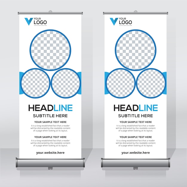 Roll-up-banner-design-druckvorlage