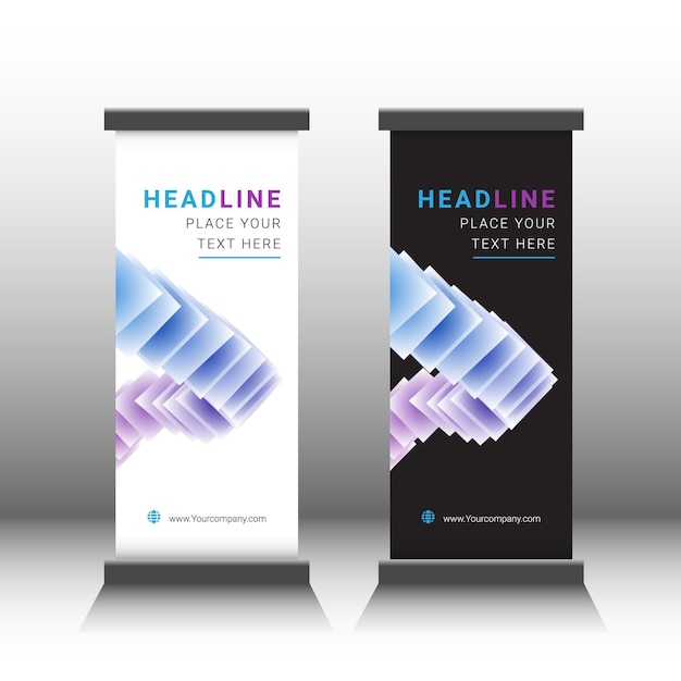 Roll-up-Banner-Design-Vorlage