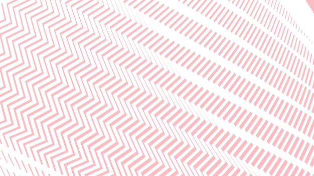 Rosa und weißes Zick-Zack-Muster abstraktes Hintergrund für Stoffstil