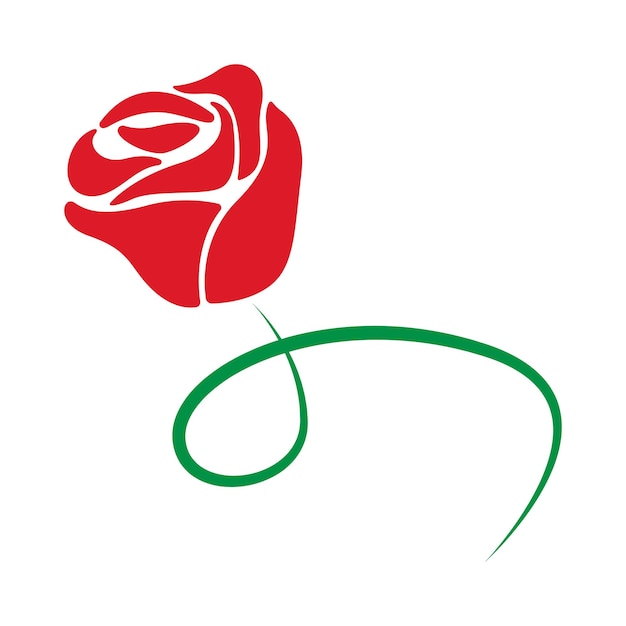 Vektor rosen-icon-design
